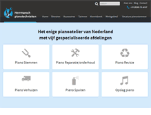 Tablet Screenshot of herrmansch.nl